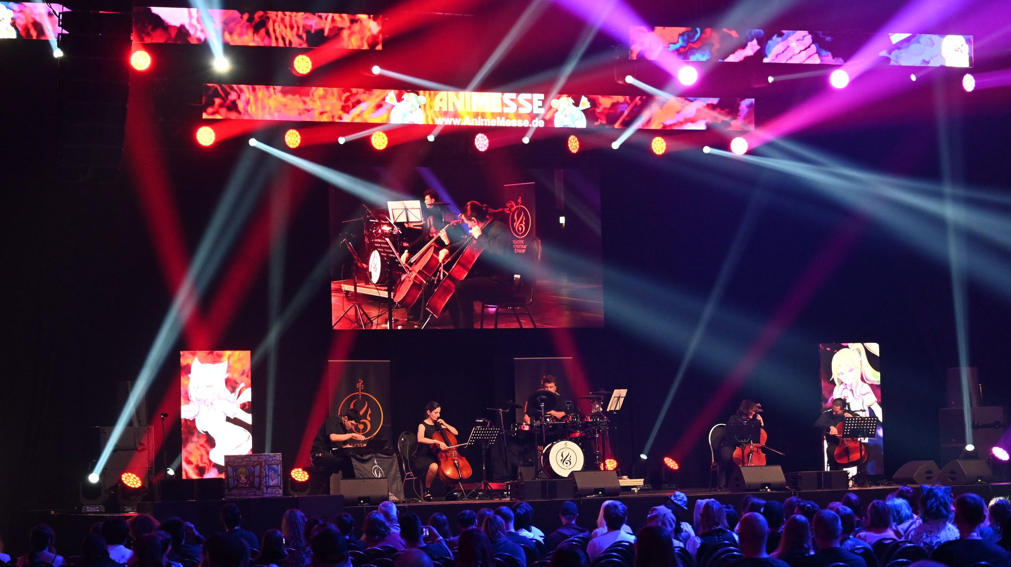 Cellotic Soundtrack Ensemble live – Anime- und Filmmusik-Konzert mit Celli, Piano und Percussion